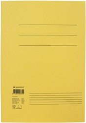 Dossiermap Quantore Fo 300gr geel 1 Stuk