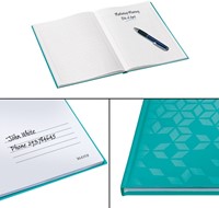 NOTITIEBOEK LEITZ WOW A4 IJSBLAUW 1 Stuk-2