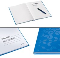 Notitieboek Leitz WOW A5 160blz 90gr lijn blauw 1 Stuk-4