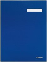 Vloeiboek Esselte karton 20tabs blauw 1 Stuk
