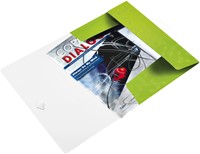 Elastomap Leitz WOW A4 3 klep PP groen 1 Stuk-2