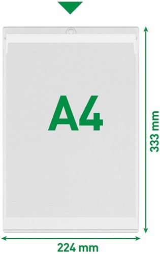 U-map met ophangoog Leitz Premium PVC A4 50st 50 Stuk-7