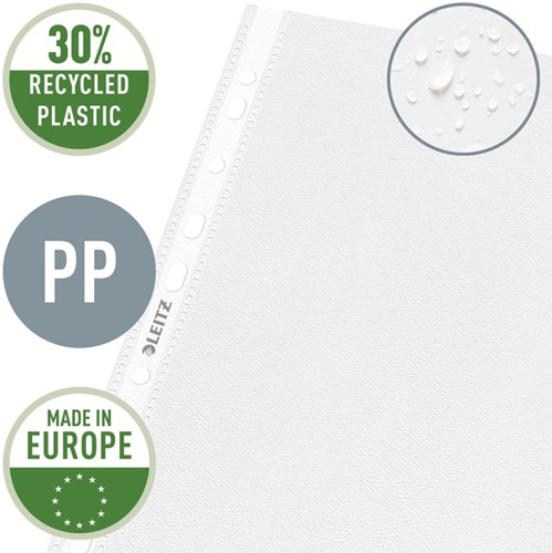 Showtas Leitz Premium 0.10mm PP A4 transparant 100 Stuk-2