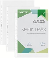 Showtas Leitz Premium 0.10mm PP A4 transparant 100 Stuk-9