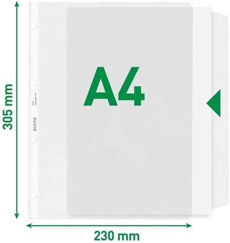 Showtas Leitz Premium met klep PP A4 transparant 50 Stuk-2