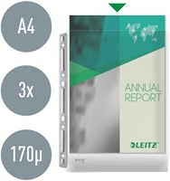 Harmonica showtas Leitz metalen perforatie A4 3 Stuk-7