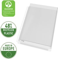 Harmonica showtas Leitz Premium met perforatiestrip 180µ PVC A4 5 stuks glashelder 5 stuks-8