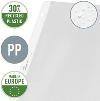Showtas Leitz Premium 4-gaats PP A4 transparant 100 Stuk-6