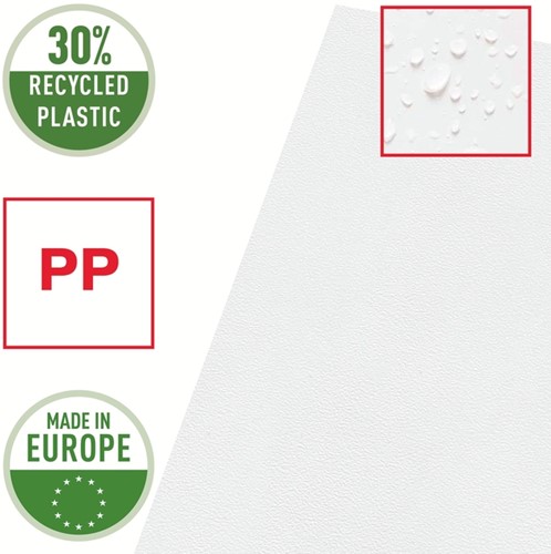 Insteekmap L-model Esselte standaard copy safe PP A4 transparant 100 stuks-10