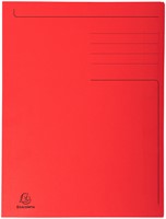 Dossiermap Exacompta Forever A4 3 kleppen 280gr rd 1 Stuk