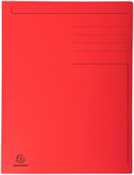 Dossiermap Exacompta Forever A4 3 kleppen 280gr rd 1 Stuk