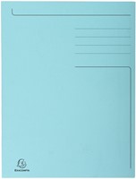 Dossiermap Exacompta Forever A4 3 kleppen 280gr bl 1 Stuk