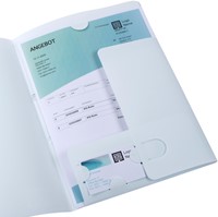 Offertemap Oxford met insteektas wit 1 Stuk-3