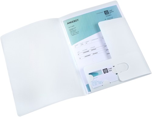 Offertemap Oxford met insteektas wit 1 Stuk-3