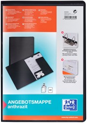 Offertemap Oxford met insteektas zwart 1 Stuk