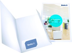 Offertemap Pearl1+insteektas 2 flappen wit 1 Stuk