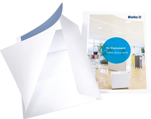 Offertemap Pearl 2 A4 met insteektas 3 kleppen wit 1 Stuk