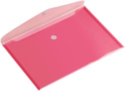 Enveloptas Europel A4 335x240mm dwars PP transp rd 1 Stuk