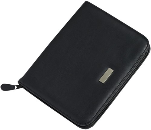 Schrijfmap Rillstab Excellent deluxe A5 lederlk zw 1 Stuk