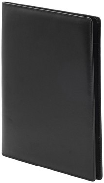 Schrijfmap van der Spek leer licht generfd zwart 1 Stuk-2