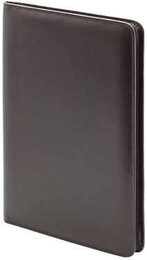 Schrijfmap van der Spek A4 + rits leer met nerf br 1 Stuk-2