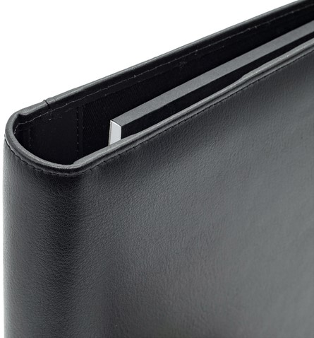 Schrijfmap vd Spek A4 4-r O-mech leer met nerf zw 1 Stuk-3