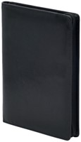 Schrijfmap van der Spek A5 buffelleer + rits zwart 1 Stuk-2