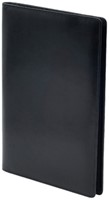 Schrijfmap van der Spek A4 buffelleer zwart 1 Stuk-2