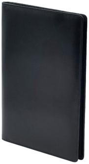 Schrijfmap van der Spek A4 buffelleer zwart 1 Stuk-2