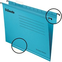 Hangmap Esselte Classic folio V-bodem 382x240mm blauw-1