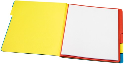 Sorteermap Secolor sixtab 6 tabbladen recy bl 1 Stuk-2