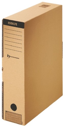 Archiefdoos Esselte A4 met bedrukking bruin 1 Stuk-5