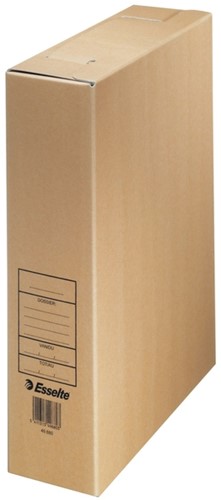 Archiefdoos Esselte A4 met bedrukking bruin 1 Stuk-3