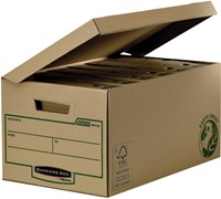 Opbergdoos Bankers Box Earth flip top bruin 1 Stuk-2
