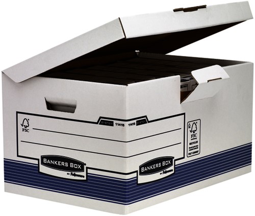 Archiefdoos bankers box system fold flip top maxi 1 Stuk-2