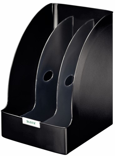 Tijdschriftcassette Leitz plus jumbo zwart 1 Stuk