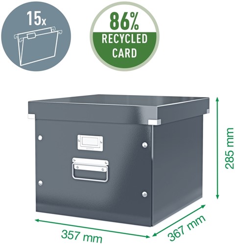 Hangmappenbox Leitz click store 357x285x367mm wt 1 Stuk-3