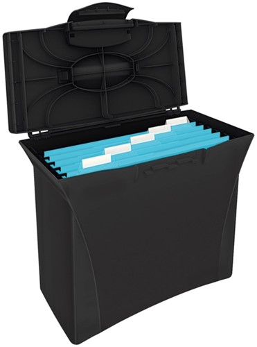 Hangmappenkoffer Esselte Vivida zwart-2