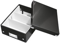 Sorteerbox Leitz WOW Click & Store 280x100x370mm gerecycled karton wit-2
