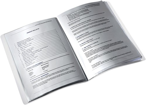 Showmap Leitz WOW A4 20-tassen pp wit 1 Stuk-2