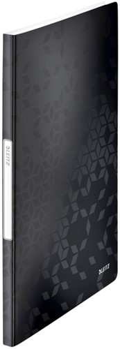 Showmap Leitz WOW A4 20-tassen PP zwart 1 Stuk