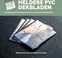 Voorblad Fellowes A4 PVC 150micron recycled 100 stuks-1
