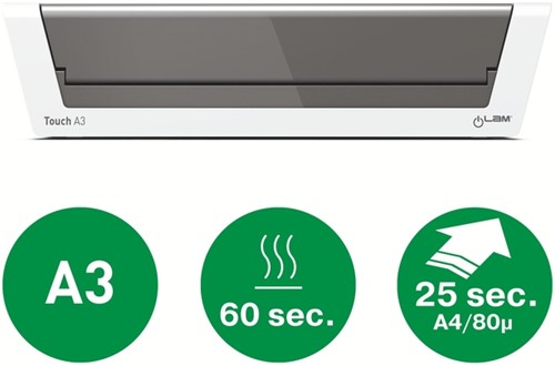 Lamineermachine Leitz iLAM Touch 2 A3 1 Stuk-3