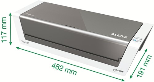 Lamineermachine Leitz iLAM Touch 2 A3 1 Stuk-7