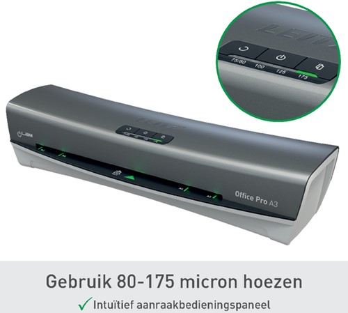 Lamineermachine Leitz iLAM Office Pro A3 1 Stuk-11