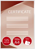 Lamineerhoes GBC A4 zelfklevend 2x125micron 100 Stuk-2