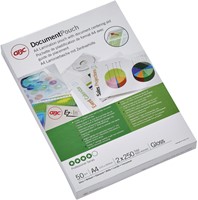 Lamineerhoes GBC A4 2x250micron 50 Stuk