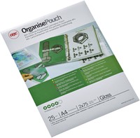 Lamineerhoes GBC Organize A4 2x75micron 25 Stuk