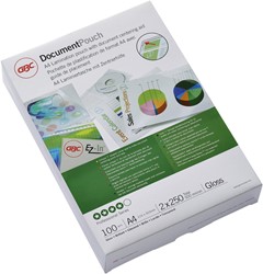 Lamineerhoes GBC A4 2x250micron 100 Stuk