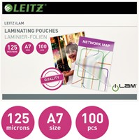 Lamineerhoes Leitz iLAM A7 2x125micron EVA 100 Stuk-2